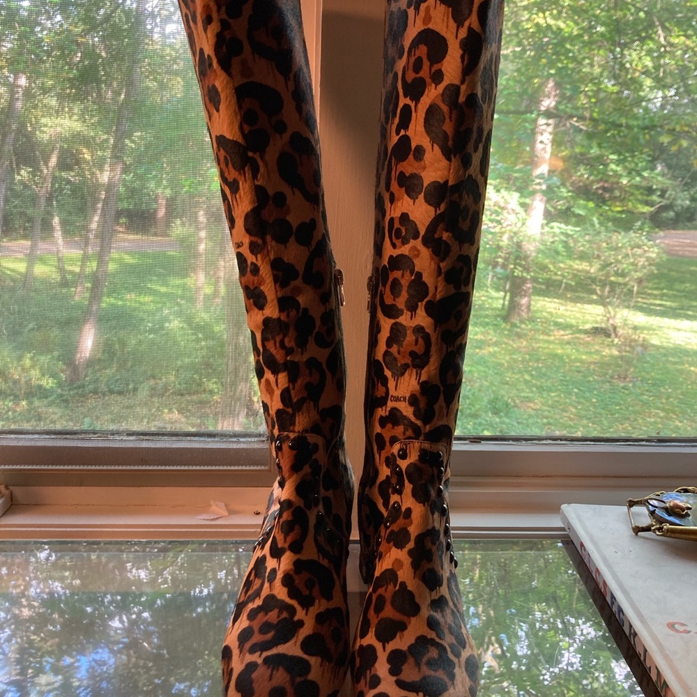 Coach knee high boot - Picture 4 of 14